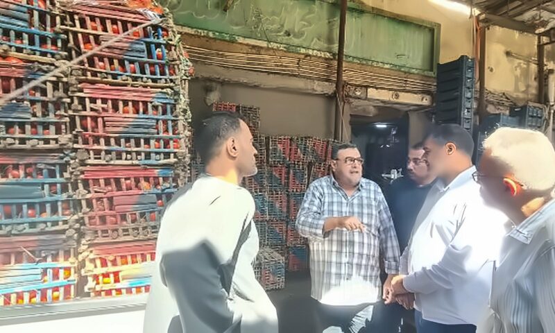 نائب محافظ الدقهلية يتفقد سوق الجملة ومعارض بيع السلع الغذائية بالمنصورة
