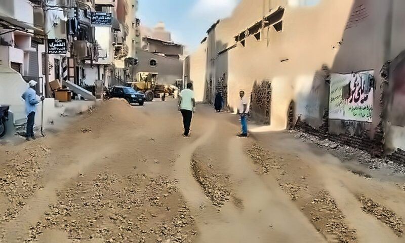 محافظ الدقهلية يتابع حملة رفع تراكمات الهدم والبناء ببلقاس باجمالي 300 طن