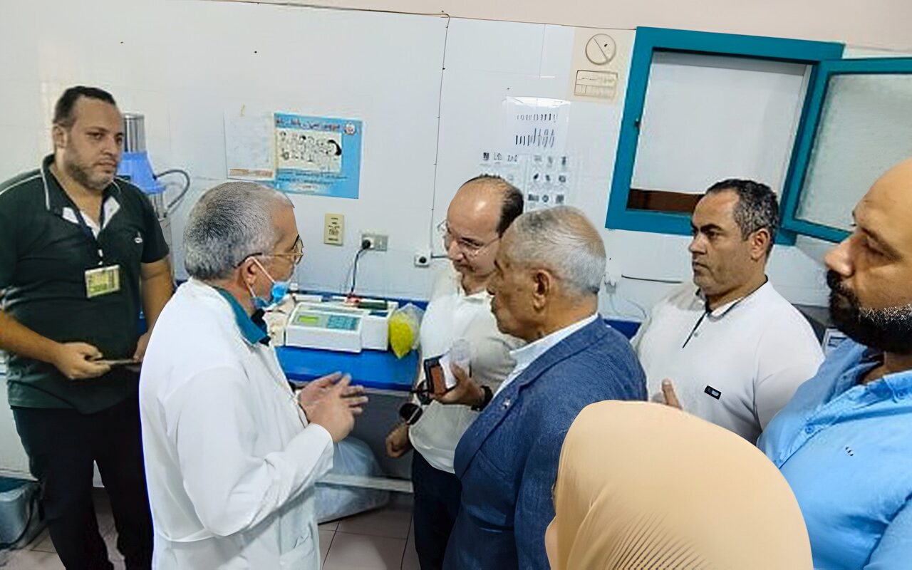 محافظ الدقهلية يتابع أعمال قافلة قرية الشرفاء الطبية المجانية بتمي الأمديد