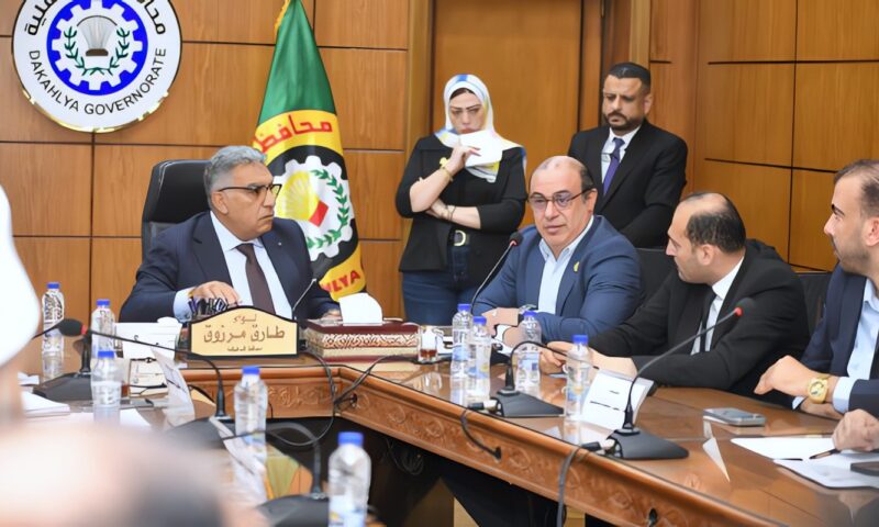 محافظ الدقهلية يعقد اجتماعا مع أعضاء مجلسي النواب والشيوخ