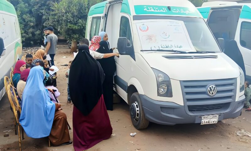 الدقهلية: 1406 مواطنين استفادوا من القافلة الطبية المجانية بقرية هلا بمركز ميت غمر