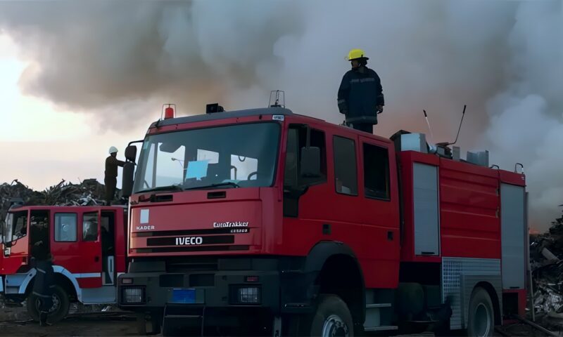 إخماد حريق اندلع بوحدة الكمبيوتر بمدرسة موشا بأسيوط دون خسائر بشرية