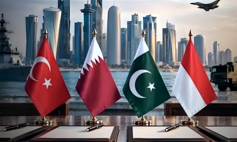 توقيع اتفاقية “بدر” للتعاون في الإنتاج العسكري بين قطر وتركيا وإندونيسيا وباكستان