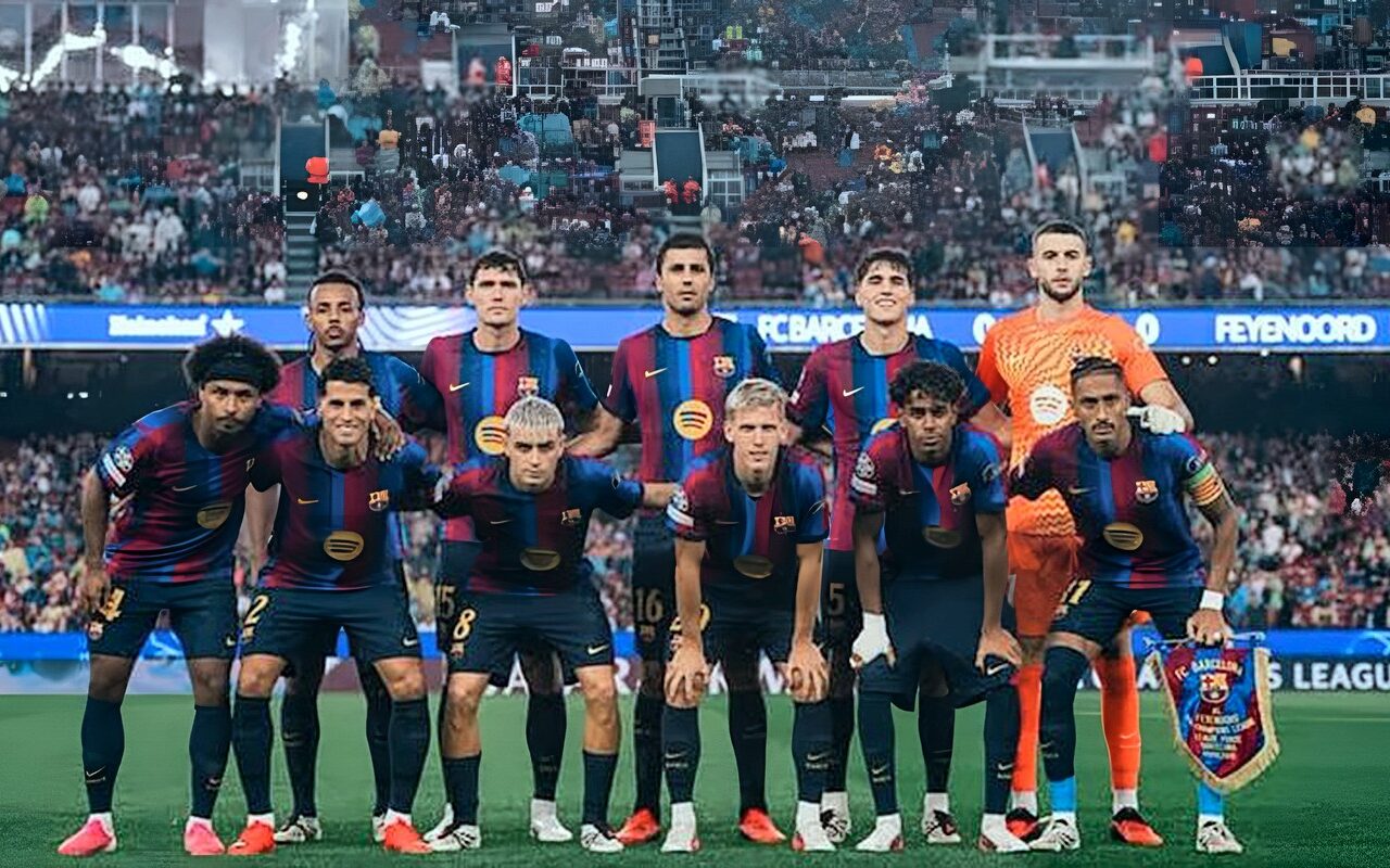 موقف حمزة عبد الكريم، تشكيل برشلونة ضد خيتافي في الدوري الإسباني