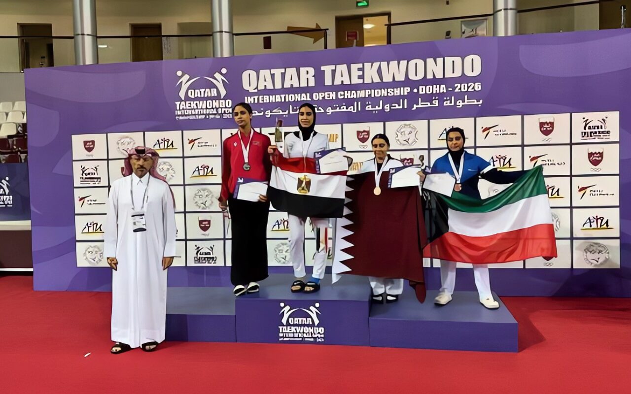5 ميداليات والمركز الأول للشابات.. إنجاز جديد لمصر في بطولة قطر الدولية للتايكوندو