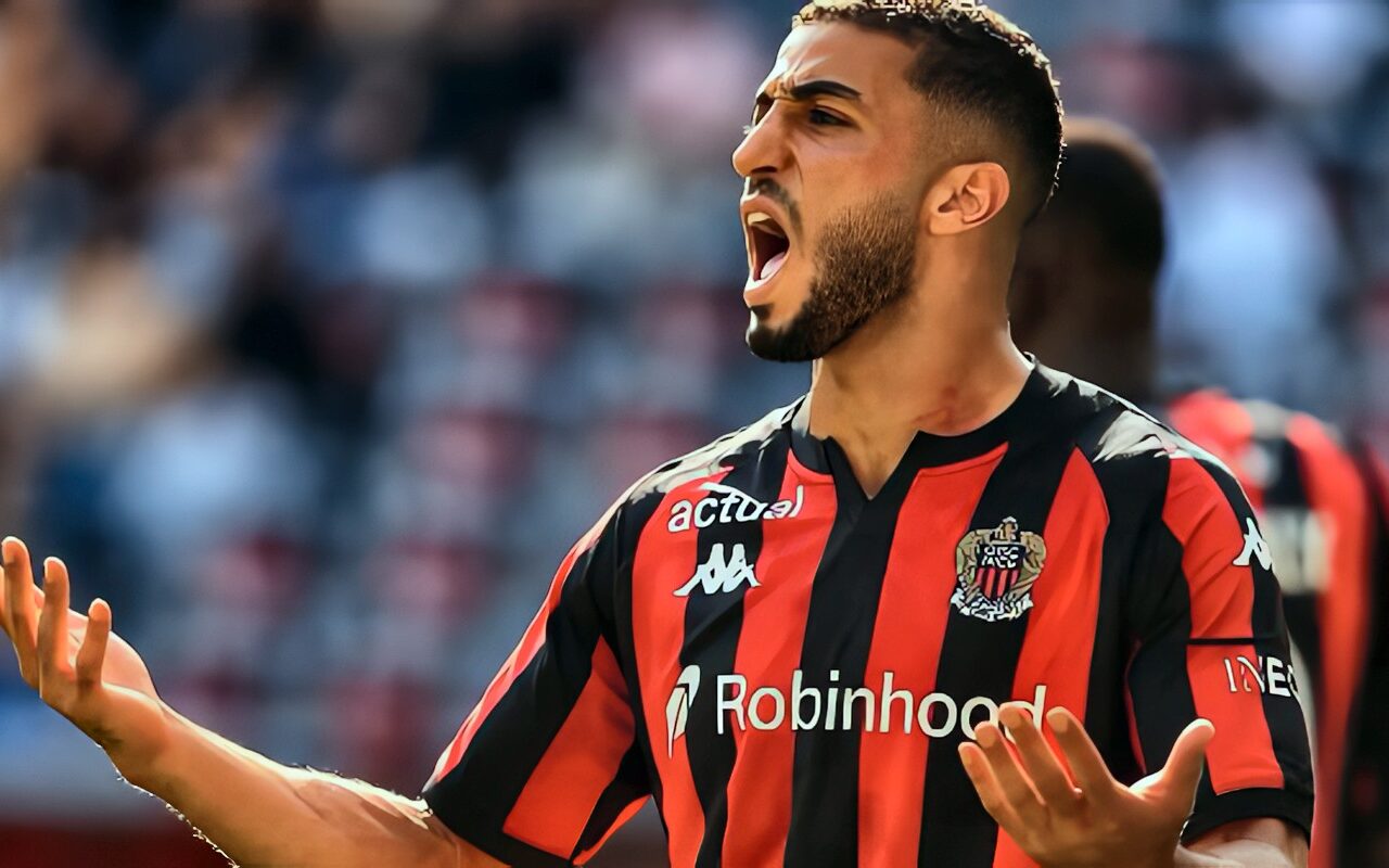 محمد عبد المنعم في قائمة نيس لمواجهة بريست في الدوري الفرنسي