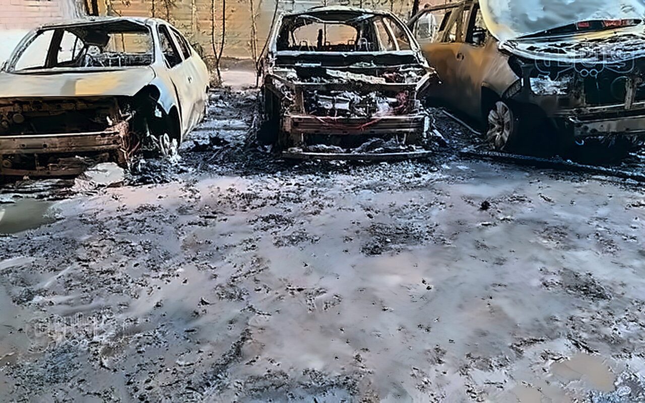 حريق داخل جراج بأوسيم والحماية المدنية تسيطر على النيران