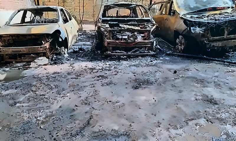 حريق داخل جراج بأوسيم والحماية المدنية تسيطر على النيران