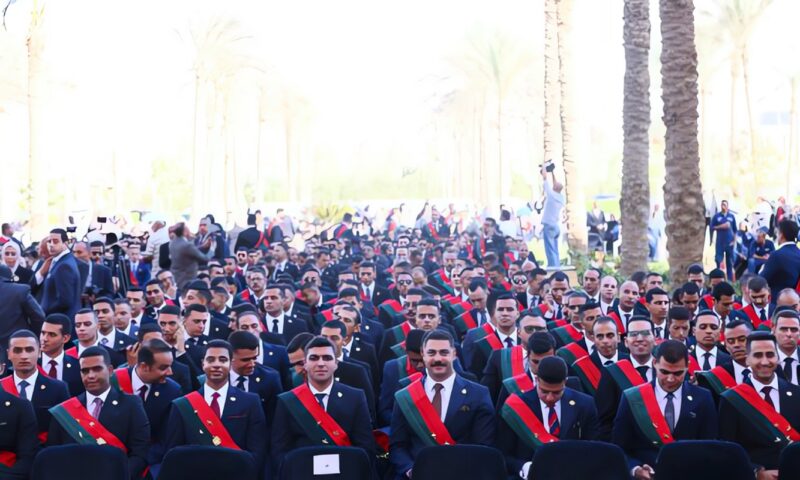 وزير العدل يشهد أداء اليمين القانونية لمعاوني النيابة العامة الجدد| صور