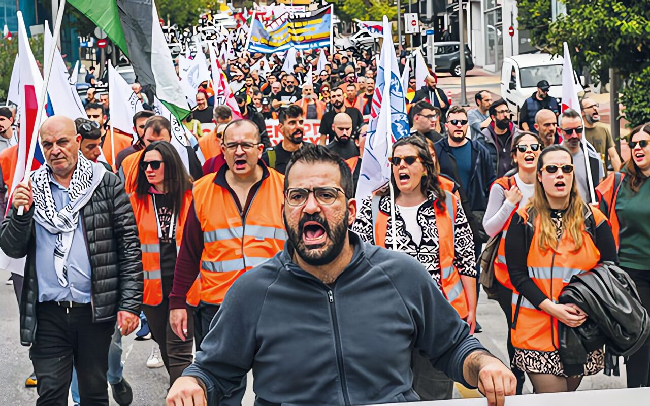 إضراب لعمال عشرات الموانئ في العالم احتجاجا على شحن الأسلحة بما فيها المرسلة إلى إسرائيل