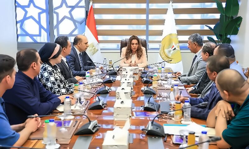 وزيرة التنمية المحلية تتابع مع ممثلي 5 شركات للنظافة بالقاهرة والإسكندرية الموقف التنفيذي لأعمال جمع ونقل ورفع المخلفات