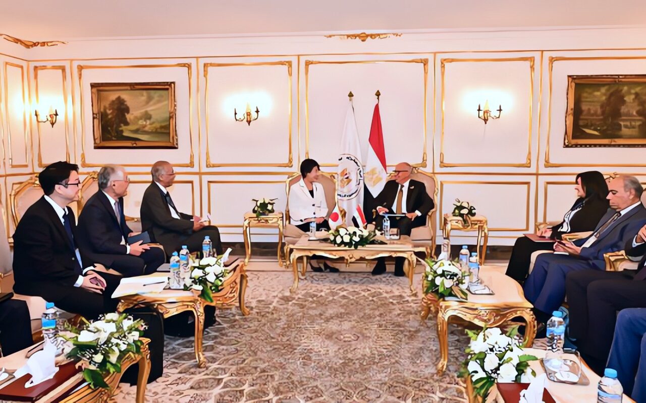 وزير الري يلتقي الرئيس المشارك للحوار التفاعلي الثالث من الجانب الياباني لبحث الإعداد لمؤتمر الأمم المتحدة للمياه ٢٠٢٦