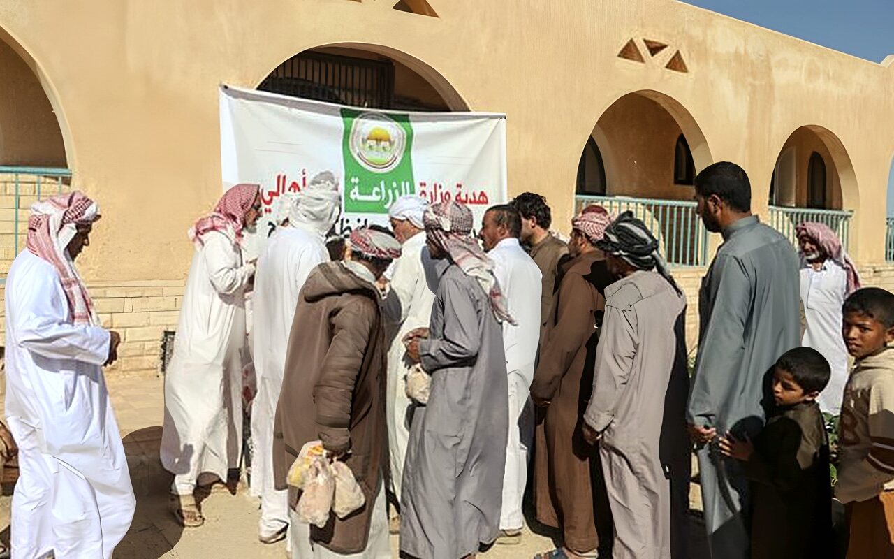 الزراعة تطلق قافلة غذائية مجانية لدعم أهالي السلوم والنجيلة وسيدي براني (صور)