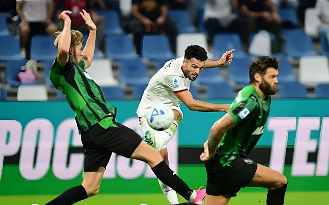 ميلان يتعادل أمام ساسولو بنتيجة 1-1 بالدوري الإيطالي