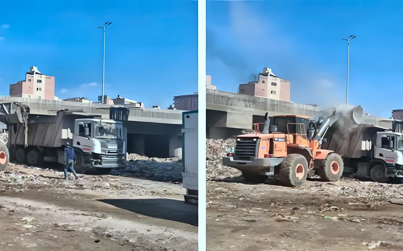 رفع 283 حالة إشغال خلال حملة مكبرة بالعمرانية (صور)