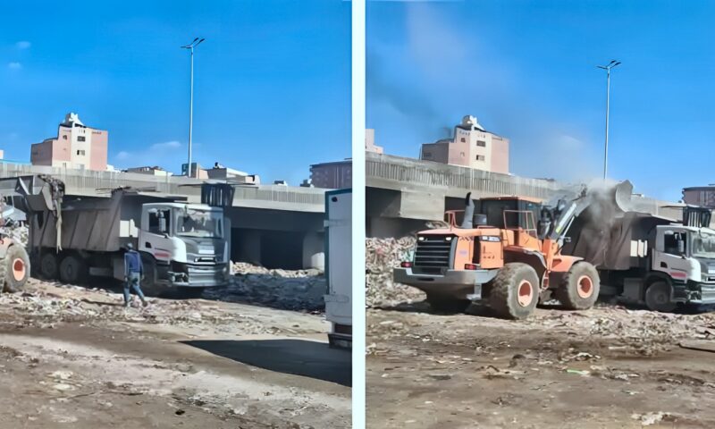 رفع 283 حالة إشغال خلال حملة مكبرة بالعمرانية (صور)