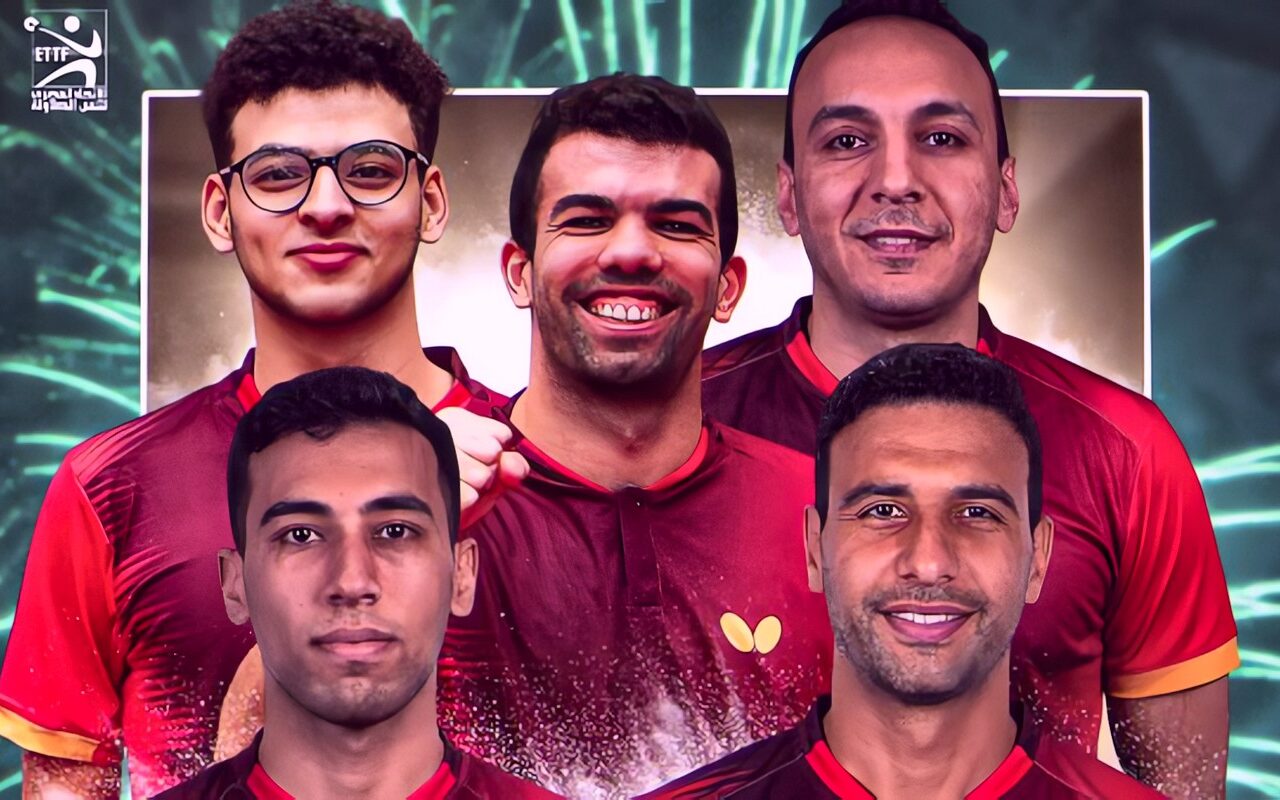 منتخب مصر يتوّج بلقب بطولة إفريقيا لتنس الطاولة للرجال