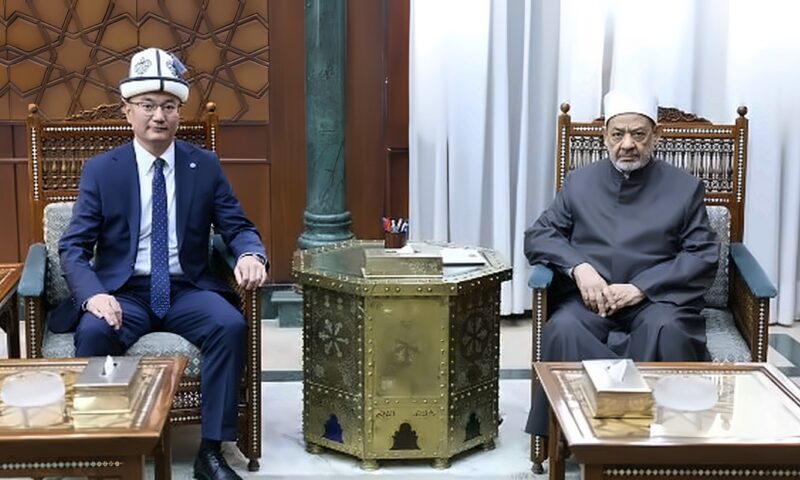 الإمام الطيب لسفير قيرغيزستان: الأزهر في خدمتكم للحفاظ على هويتكم الإسلامية
