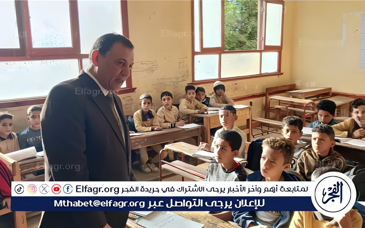 وكيل تعليم بني سويف يوجه بمعالجة ضعف القراءة والكتابة بمدارس سنور