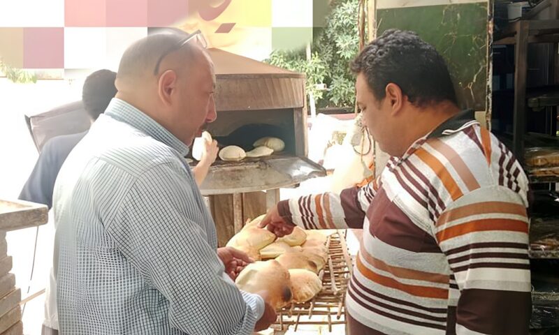 تموين الإسماعيلية يضبط 8 أطنان دقيق و460 علبة سجائر مجهولة المصدر