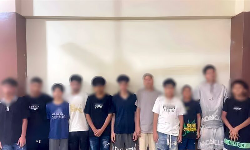 مشاجرة بالحجارة بين 11 طالبًا في المحلة والأمن يضبط طرفي الواقعة