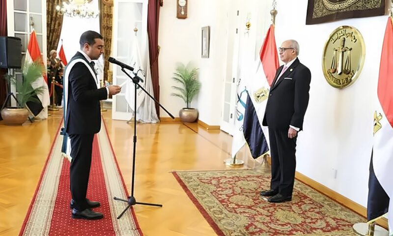 قضاة مجلس الدولة يؤدون اليمين القانونية (صور)