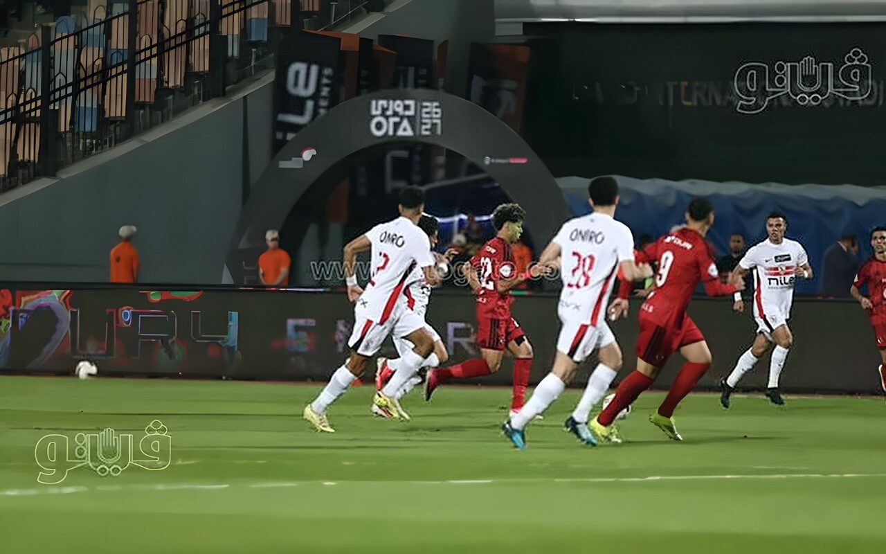 الأهلي يتقدم على الزمالك 0/1 في الشوط الأول بالدوري الممتاز