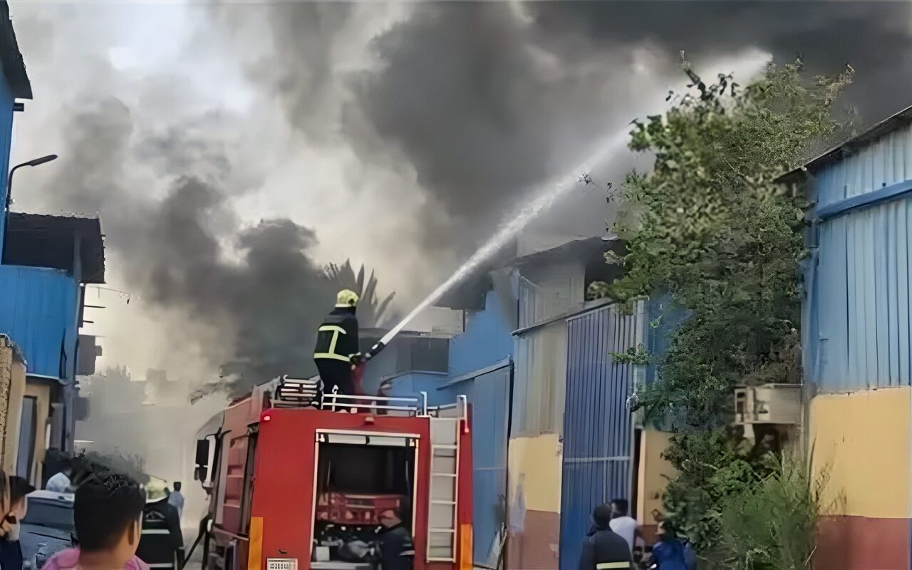 الماس الكهربائي وراء حريق هنجرين بالمرج، تفاصيل تقرير المعمل الجنائي