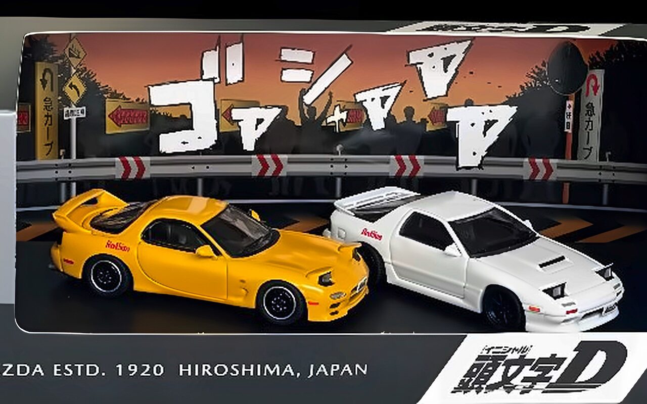 مازدا وInitial D تعيدان أسطورة RX-7 بسيارتين أيقونيتين