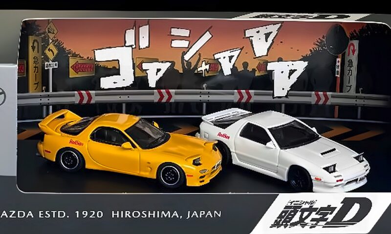 مازدا وInitial D تعيدان أسطورة RX-7 بسيارتين أيقونيتين