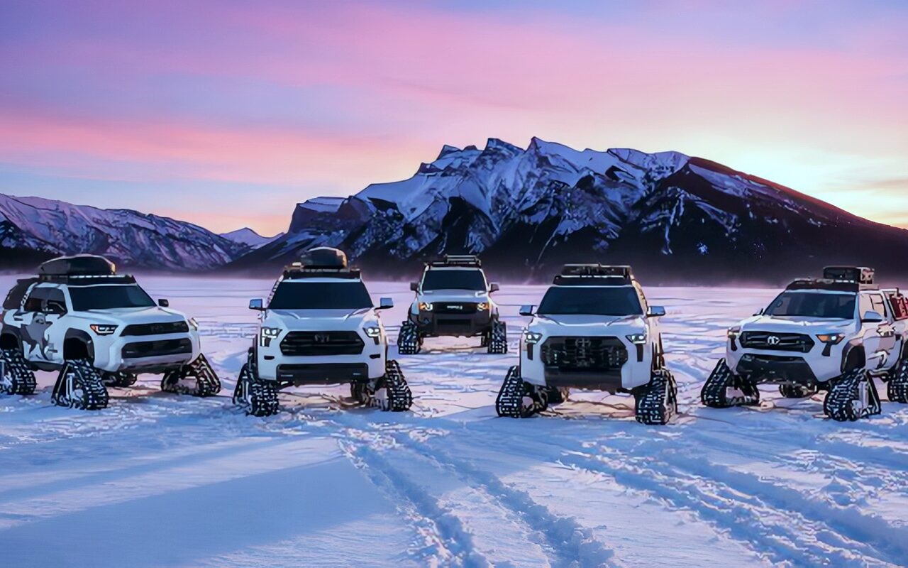 تويوتا تحول تاكوما و4Runner إلى مركبات مجنزرة لا تخشى الثلوج