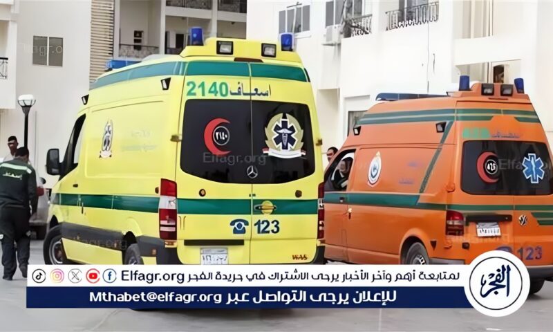 نقل 7 مصابين في حادث الطريق الصحراوي الشرقي بالمنيا إلى المستشفى الجامعي