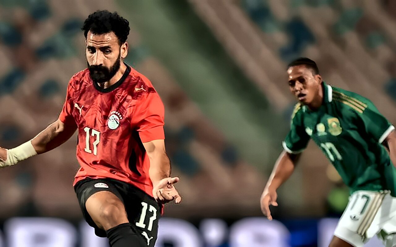 نتيجة مباراة منتخب مصر وجنوب إفريقيا بعد مرور 75 دقيقة