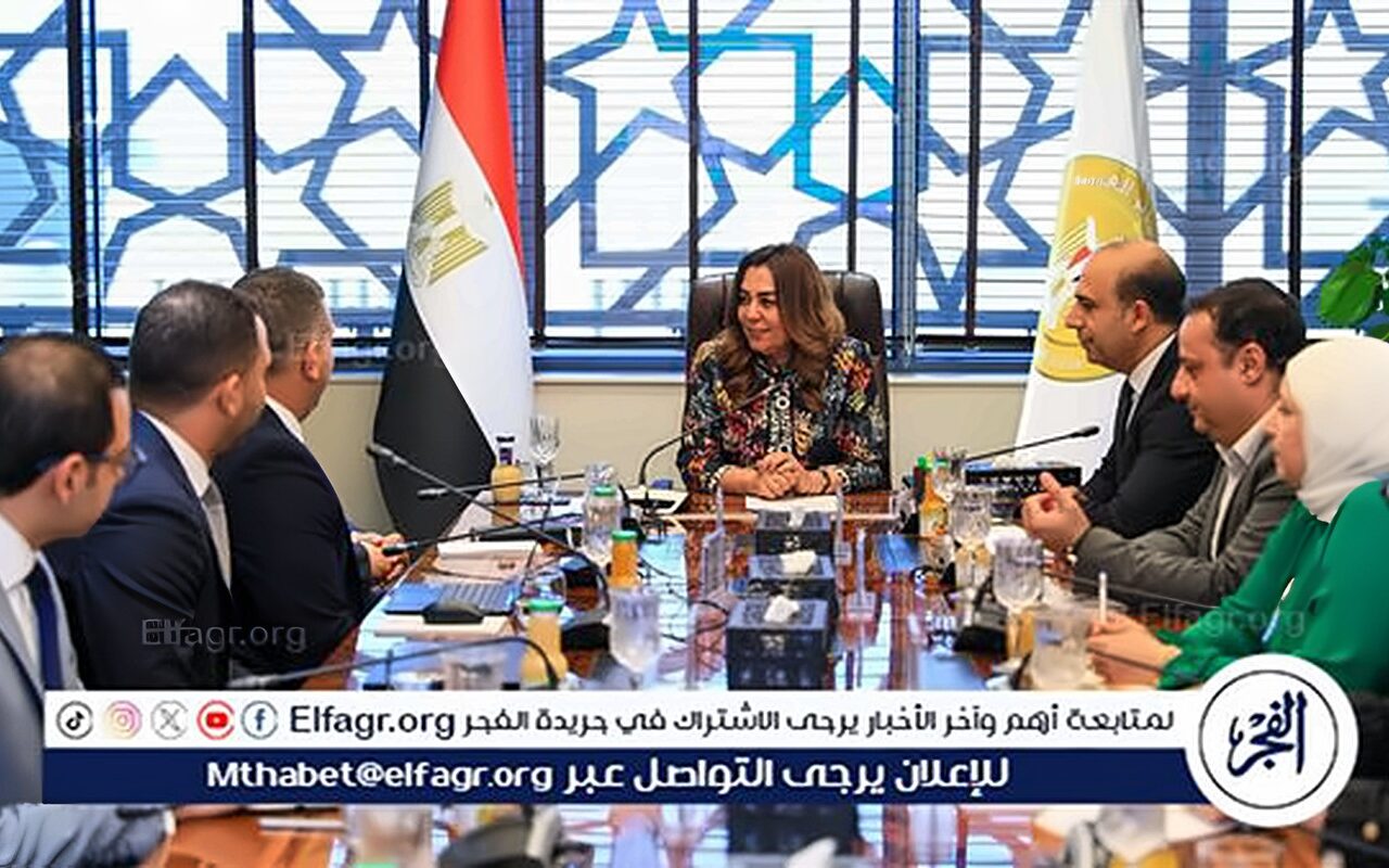 وزيرة التنمية المحلية والبيئة تبحث مع إحدى شركات القطاع الخاص أحدث الحلول والتطبيقات الرقمية