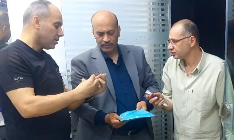 ضبط 8302 عبوة مستلزمات طبية منتهية الصلاحية وبنج محظور تداوله بالغربية (صور)
