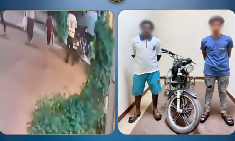 ضبط عاطلين لسرقة دراجة نارية بأسوان