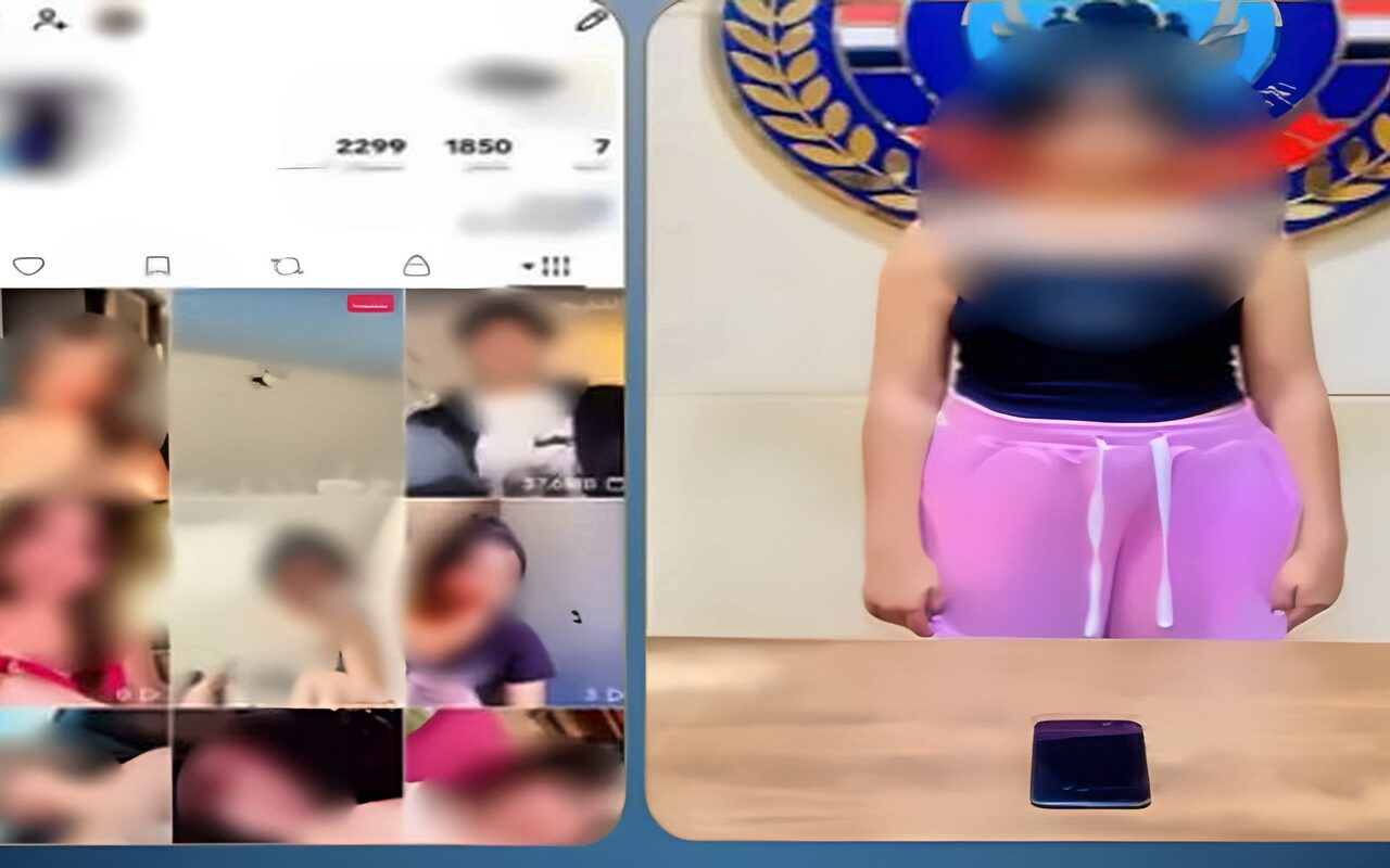 تفاصيل حبس صانعة محتوى بالتجمع بتهمة نشر فيديوهات رقص خادشة للحياء