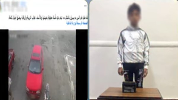 ضبط طالب لسرقته بطارية دراجة نارية وتوثيق الواقعة بالفيديو ببورسعيد