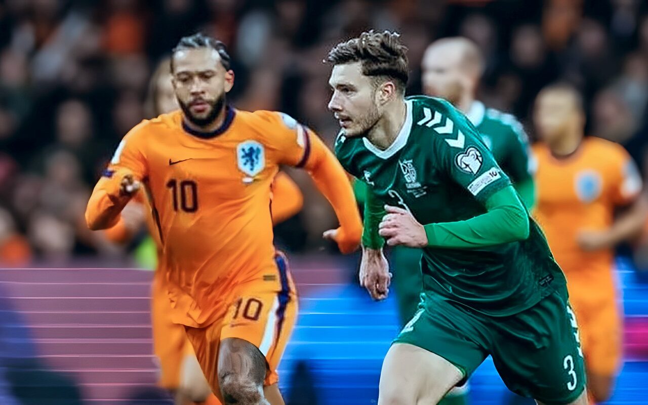دوري الأمم الأوروبية، تعادل هولندا وصربيا 1-1 في الشوط الاول