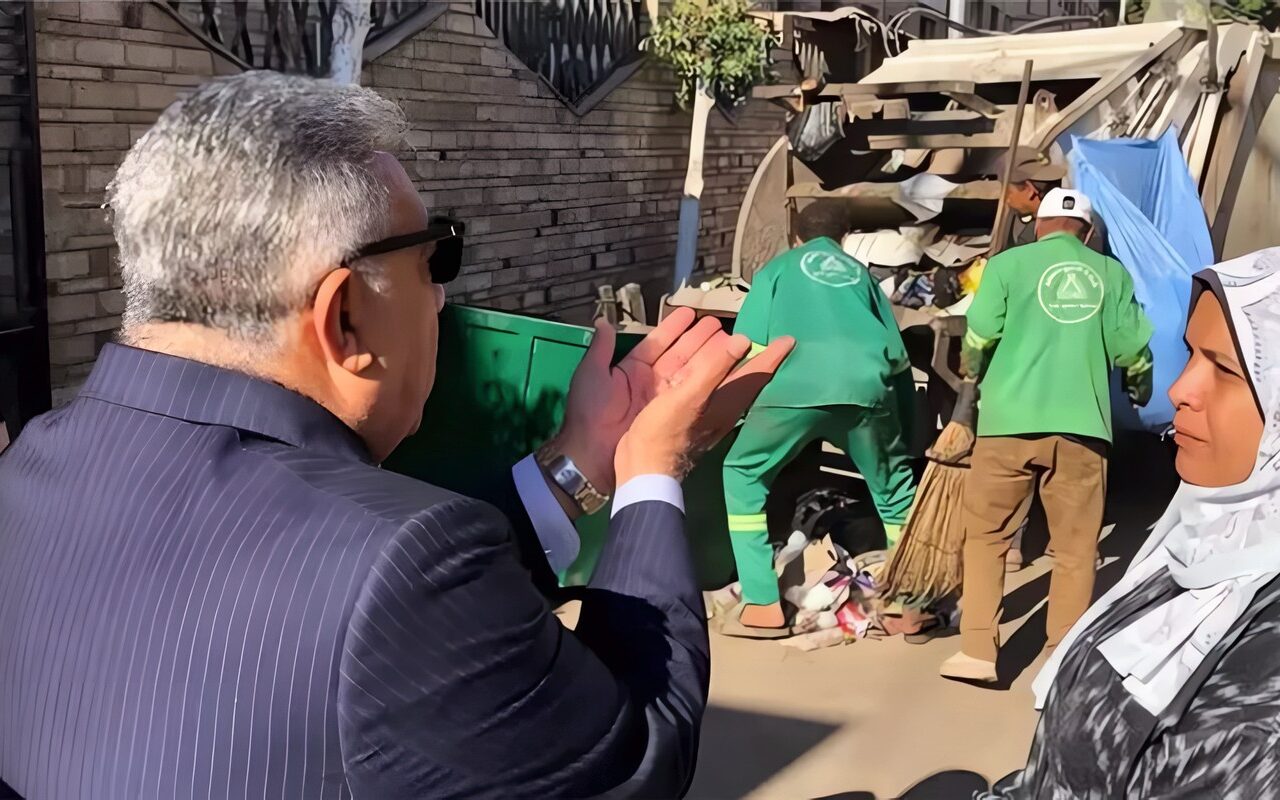 محافظ الدقهلية يتابع اعمال النظافة بطلخا وغرب المنصورة ويوجه برفع الإشغالات