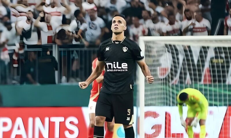 مكنش قصدي.. ناصر منسي يكشف سبب غضبه واحتفاله المثير بعد هدفه مع الزمالك