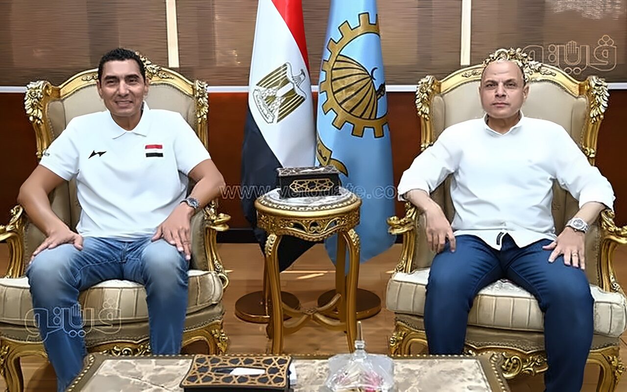 محافظ الغربية يستقبل جوهر نبيل في مستهل جولته لافتتاح وتفقد منشآت شبابية ورياضية