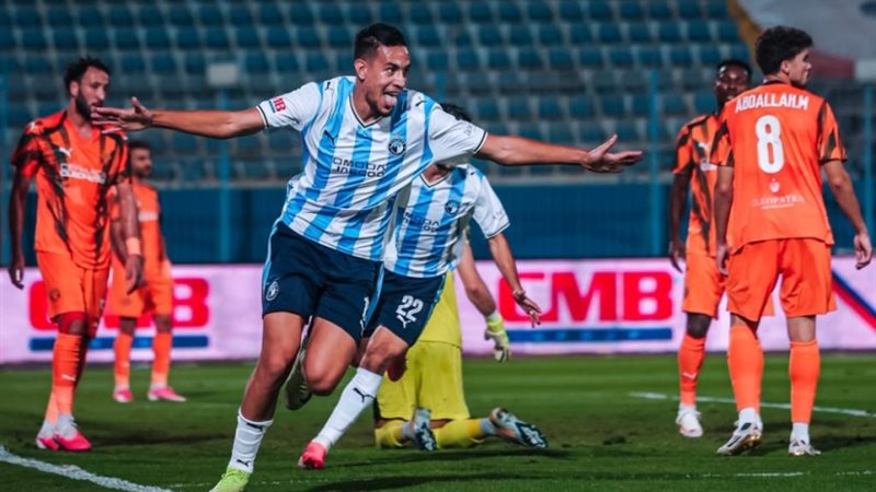 بيراميدز ينتزع صدارة أقوى هجوم في الدوري المصري من سيراميكا كليوباترا