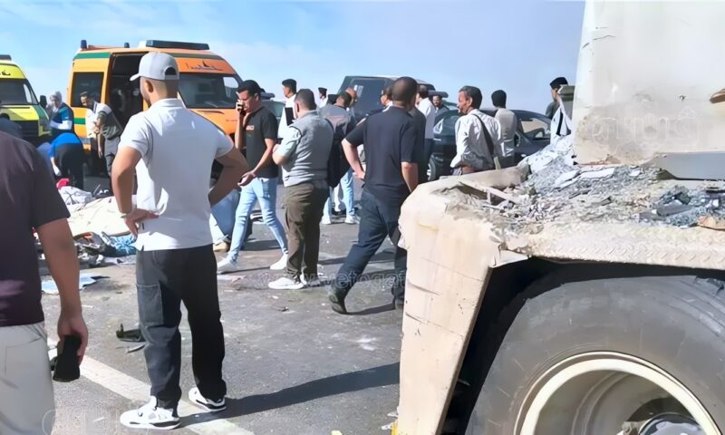 “صحة الفيوم” تكشف أسماء ضحايا الحادث المروع على الطريق الغربي