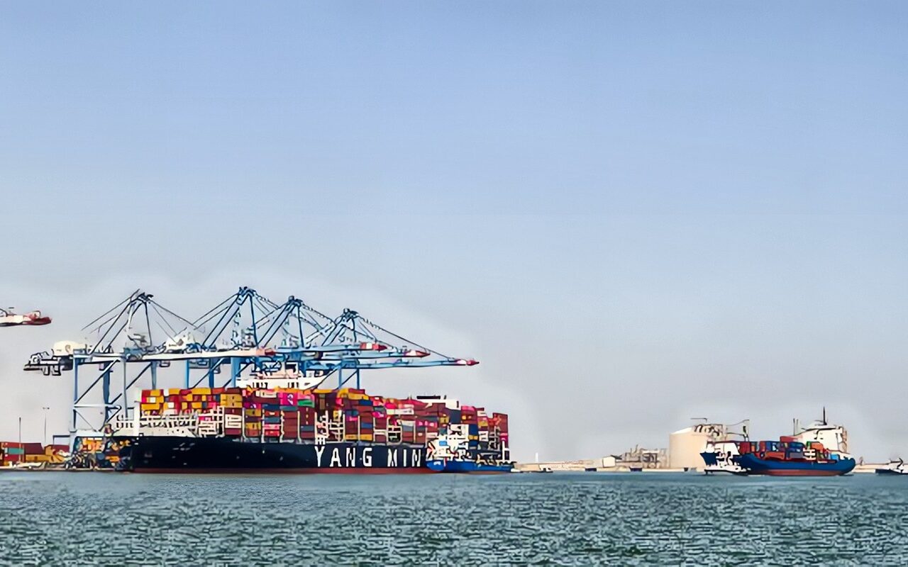 ميناء دمياط يتداول 24 سفينة للحاويات والبضائع العامة
