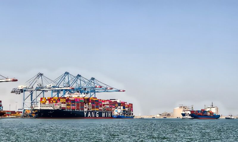 ميناء دمياط يتداول 24 سفينة للحاويات والبضائع العامة