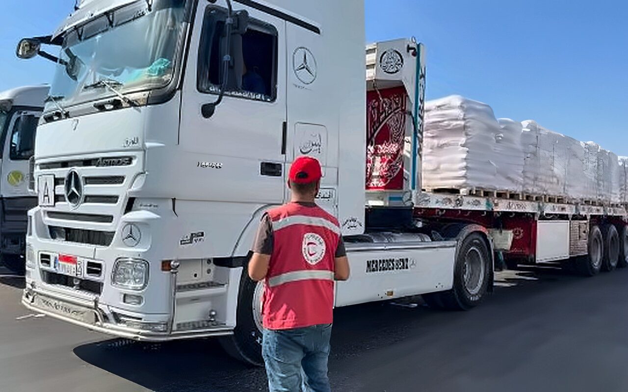متحدث اللجنة المصرية لإغاثة غزة : قوافل المساعدات تصل يوميًا لأهالي القطاع