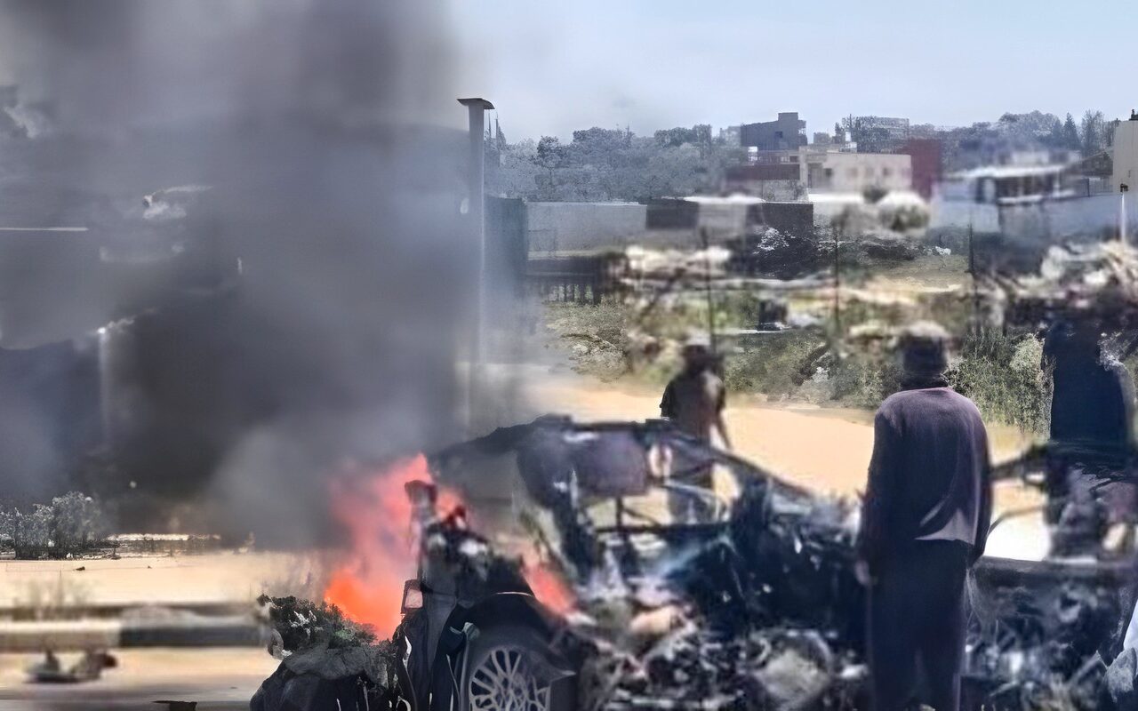 3 شهداء وجرحى في غارة إسرائيلية على جنوب قطاع غزة