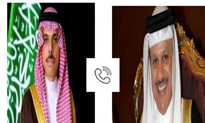 وزيرا خارجية البحرين و السعودية يبحثان هاتفيا آخر المستجدات الإقليمية وتداعيات الاعتداءات الإرهابية