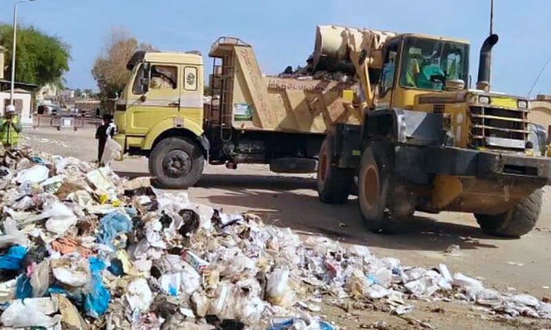 رفع 140 طن مخلفات في حملة مكبرة للنظافة بمدينة سفاجا